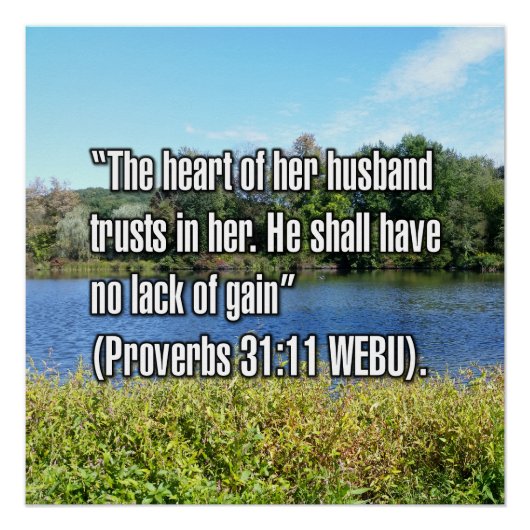 Poster Proverbes 31:11 WEBU (Devant)