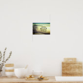 Poster Proverbes 3:6 Il dirigera votre chemin Bible Verse (Cuisine)