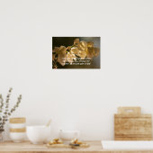 Poster Proverbes 4:18 (Cuisine)