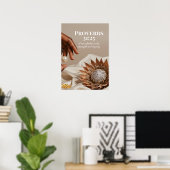 Poster Proverbs 31:25 Empowered Woman Gift for Her (Bureau à domicile)