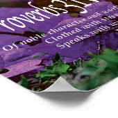 Poster PROVERBS 31 FEMME Inspirationnel chrétien (Coin)