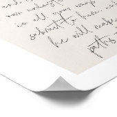 Poster Proverbs 3:5-6 Boho Beige Arch (Coin)