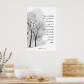 Poster Proverbs 3:5-6 Trust in the Lord (Cuisine)