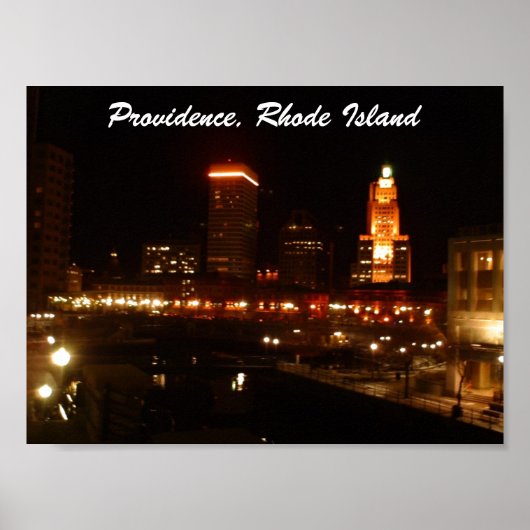 Poster Providence, Rhode Island (Devant)