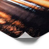 Poster Providence, Rhode Island at night (Coin)