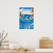 Poster Province d'Awa, Naruto Whirlpools par Ando Hiroshi (Cuisine)