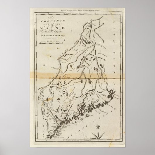 Poster Province du Maine (Devant)