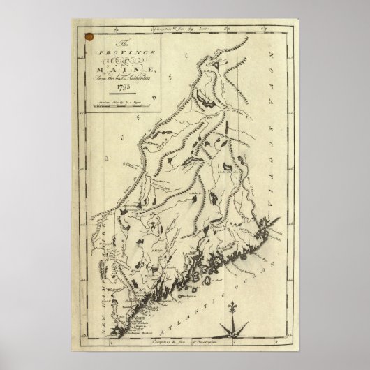 Poster Province du Maine (Devant)