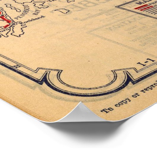 Poster Provinces maritimes 2 (Coin)