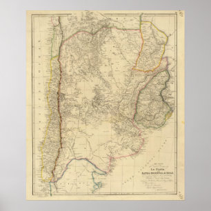 Poster Provinces-Unies de La Plata, Banda Oriental