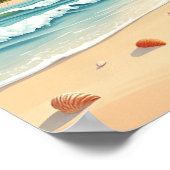 Poster Provincetown, Massachusetts – Plages du Cap Cod (Coin)
