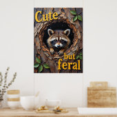 Poster Prowler niché : La perche d'un raton laveur (Cuisine)