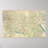 Poster Proximité Richmond, Va, Péninsule (Devant)