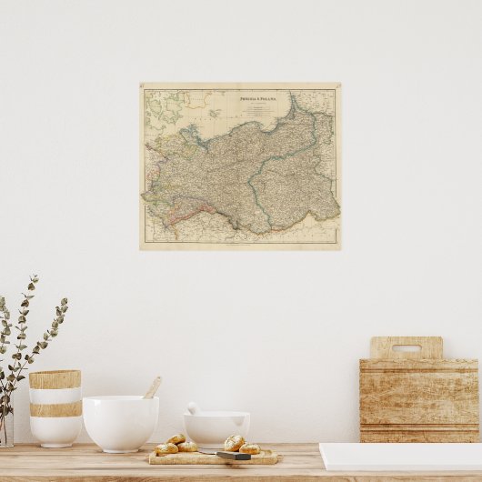 Poster Prusse, Pologne (Cuisine)