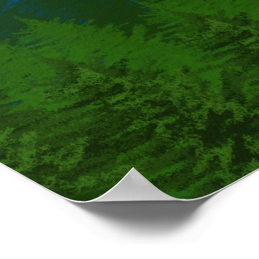 Poster Psalm121 Bible Verse Mountains View (Coin)