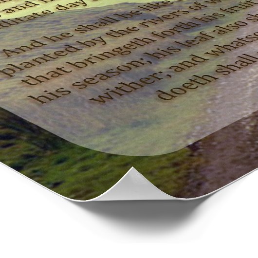 POSTER PSALM 1, 1-3 (Coin)