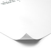 Poster PSALM 1, does not walk in step with the wicked (Coin)