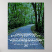 POSTER PSALM 23 (Devant)