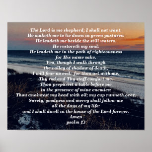 POSTER PSALM 23