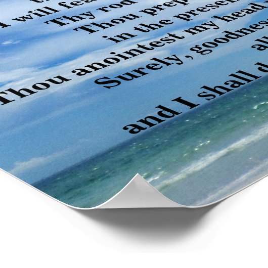 POSTER PSALM 23 (Coin)