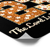 Poster Psalm 23 The Lord Is My Shepherd Christian Fall Th (Coin)