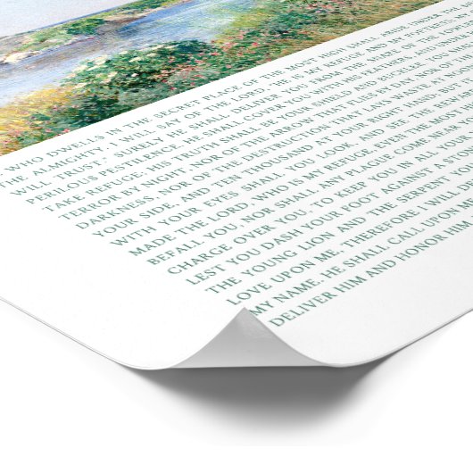 Poster Psalm 91  (Coin)