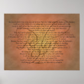 Poster Psalm 91 Bible Verse (Devant)