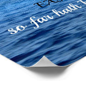 Poster Psaume 103:12 (Coin)