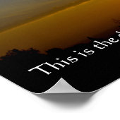 Poster Psaume 118: 24 (Coin)