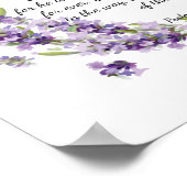 Poster Psaume 118: 28-119:1 (Coin)