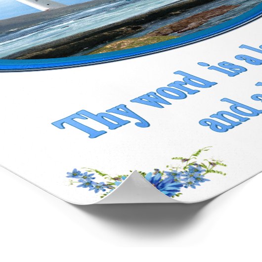 Poster Psaume 119 (Coin)