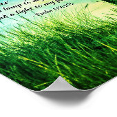 Poster Psaume 119:105 Ta Parole est une lampe à mes pieds (Coin)