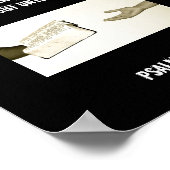 Poster Psaume 119:105 Toile (Coin)