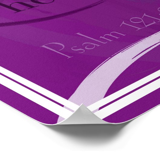 Poster Psaume 121:2 (Coin)