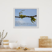 Poster Psaume 128:3 (Cuisine)