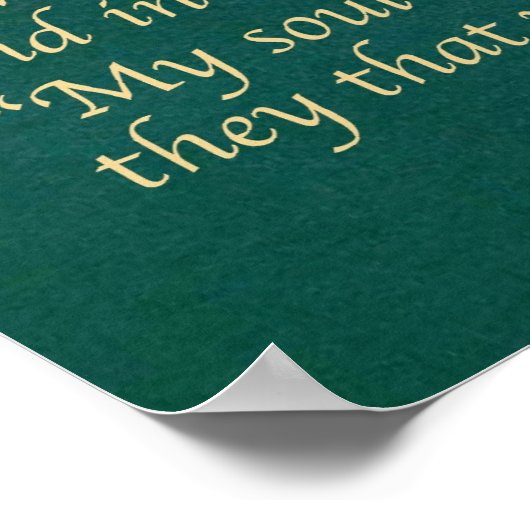 Poster Psaume 130 (Coin)