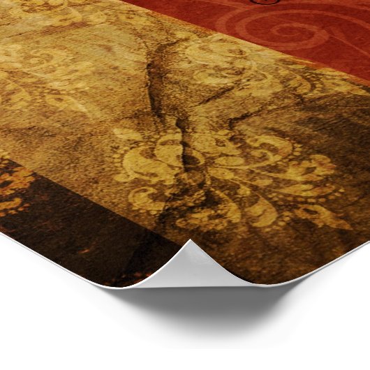 Poster Psaume 136:1 (Coin)