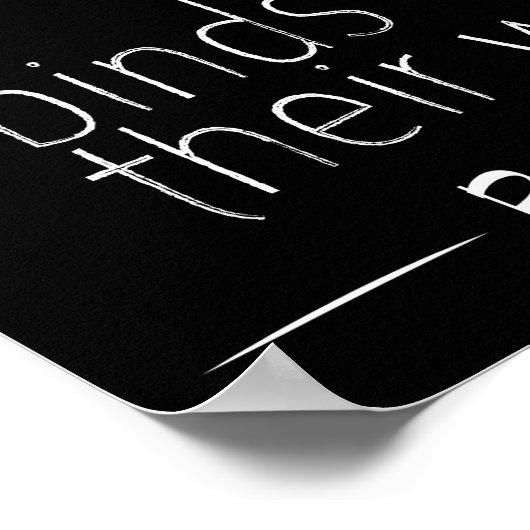 Poster Psaume 147:3 Il guérit les âmes brisées (Coin)