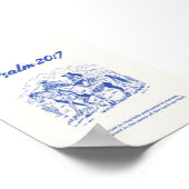 Poster Psaume 20:7 - Une certaine confiance dans les chev (Coin)