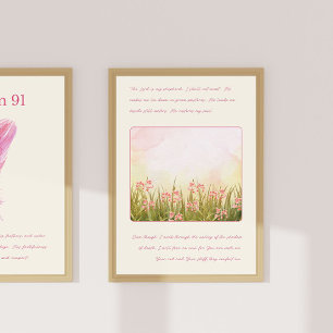Poster Psaume 23