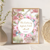 Poster Psaume 23 : 1 - L'Éternel est mon Berger