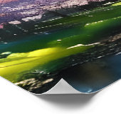 Poster Psaume 23:2-3 Il restaure mon âme Bible Verse (Coin)