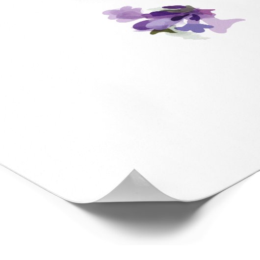 Poster Psaume 23 : 4 (Coin)