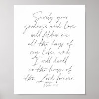 Psaume 23:6 Script