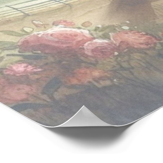 Poster Psaume 23 Le Seigneur Est Mon Pasteur (Coin)