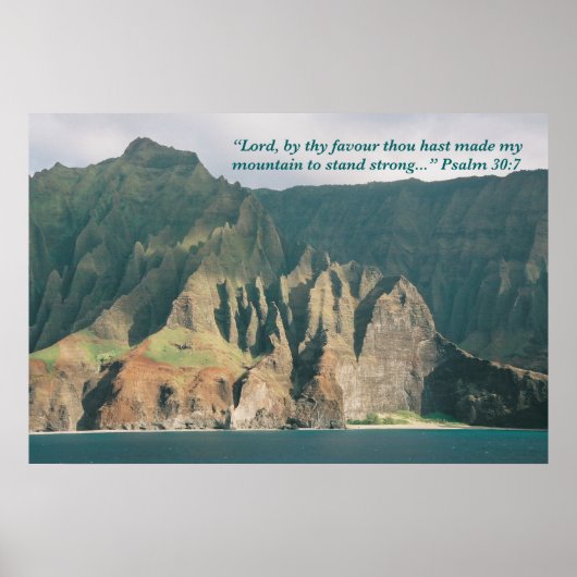 Poster Psaume 30 (Devant)