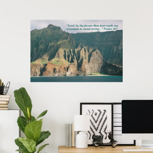 Poster Psaume 30 (Bureau à domicile)