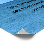 Poster Psaume 30:11 (Coin)