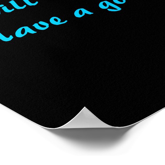 Poster Psaume 32:8 (Coin)