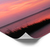 Poster Psaume 34:3 Oh magnifie le Seigneur avec moi (Coin)